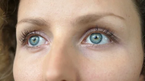 Female Eyes Close Up Stock Footage 79433035