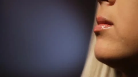 Female Face 動画素材 12436300