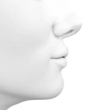 Female face Stock Illustration