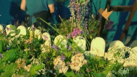 Female florists teamwork Stock Footage 77861714