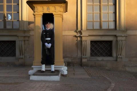 Female Guard Foto stock