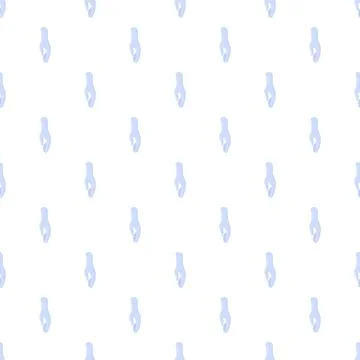 Female hand pattern for elegant minimalist design Stock Illustration