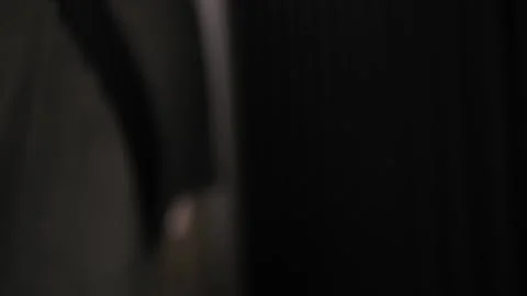 Female Hand Presses Touch Button to Open the Car Door on the Train, 4K Stock Footage 243248827