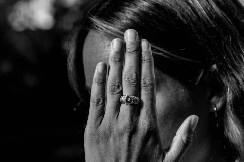 Female Hand with Ring Stock Photos