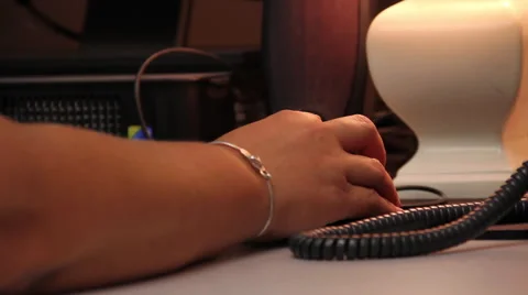 Female hand using mouse close up Vídeo Stock 55879013