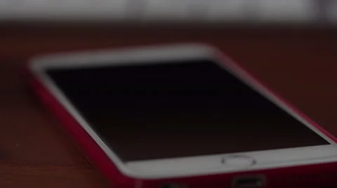 Female hand Using a Smart Phone Video stock 64732640