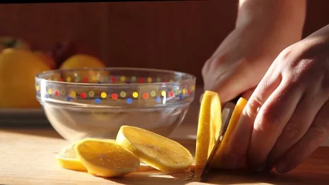 Female hands breaking and beating an egg in the kitchen Stock Footage 142758733
