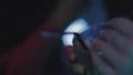 Female hands hold drink at club, alcohol addiction, drunk woman HD Footage
