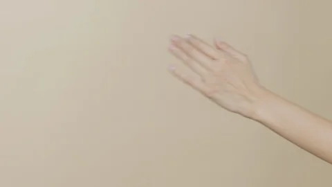 Female hands on simple background Stock-Footage 102268723