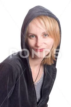 Female hooligan Stock Photos