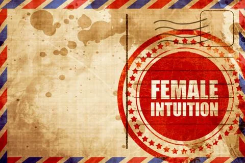 Female intuition Stock Illustration