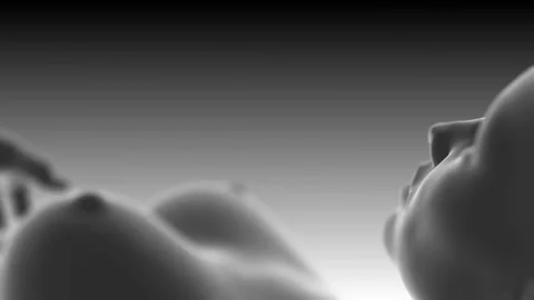 Female mannequin. Rotation on a light background. Stock Footage 80207537