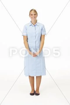 Female medical professional in studio Stock Photos