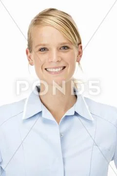 Female medical professional in studio Stock Photos