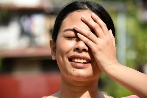 Female Memory Problems 스톡 사진