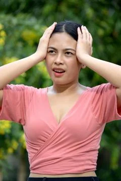 A Female Memory Problems Stock Photos