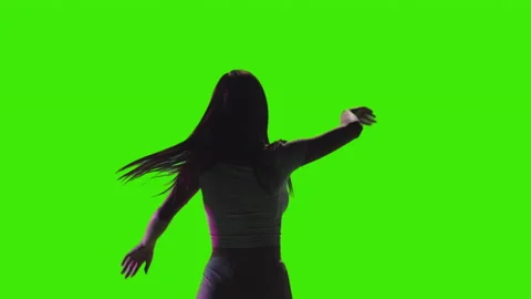 A female model is dancing Stock Footage 172559931