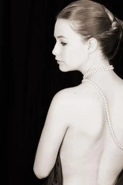 Female Model Foto stock