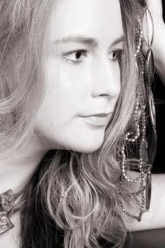 Female Model Foto stock