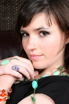 Female Model Foto stock