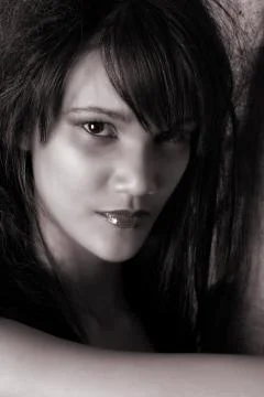 Female Model Foto stock