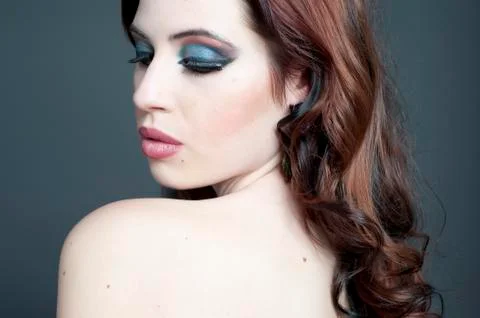 Female Model Posing Stock Photos