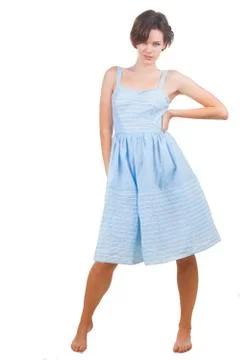 Female model in studio Stock Photos