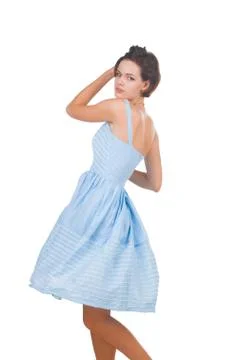 Female model in studio Stock Photos