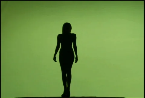 Female Nude Model 18 Stock Footage
