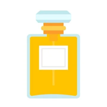Female perfume vector flat isolated Stock Illustration