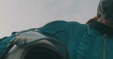 Female Pilot Portrait Stock Footage 150365584