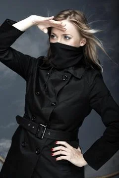 Female pirate Stock Photos