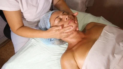 Female removing makeup Stock Footage 72310177