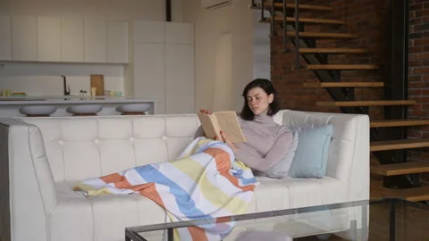 Female rest enjoy weekend Stock Footage 155688223