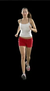Female Runner 库存影片 79871