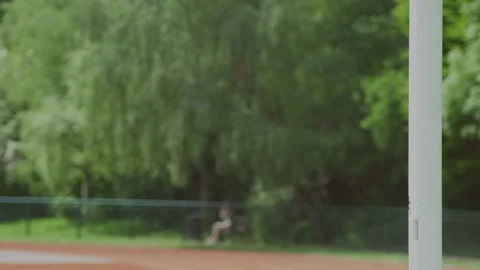 Female runner Stock Footage 93203057