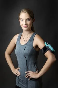 Female runner Stock Photos