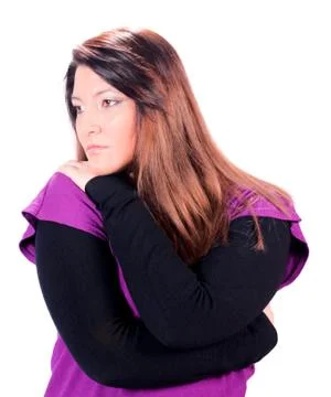 Female sensitivity Stock Photos