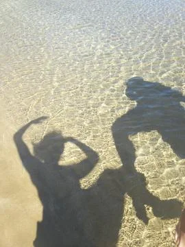 Female shadows Stock Photos