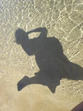 Female shadows Stock Photos