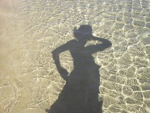 Female shadows Stock Photos