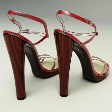 Female shoes 3D Model
