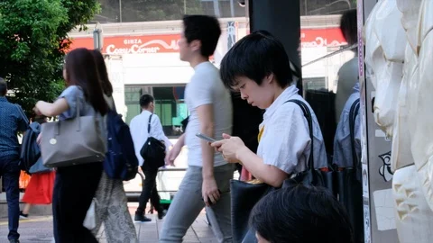 Female With Smartphone  Stock Footage 94475098