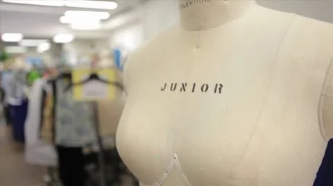 Female Styling Mannequin Stock Footage 9263422
