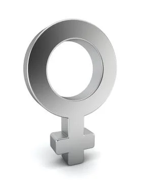 Female symbol 스톡 일러스트