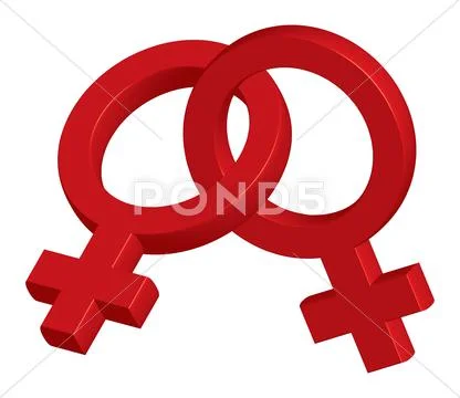 Female symbols Stock Illustration