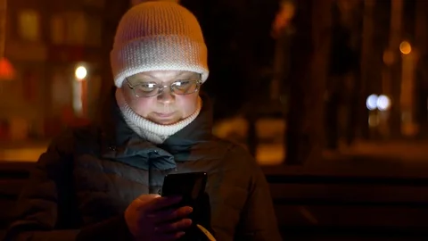 Female using her phone. Stock Footage 119147911
