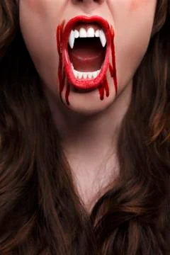 Female vampire Stock Photos