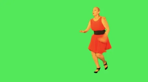 Female walking Stock Footage 12141738
