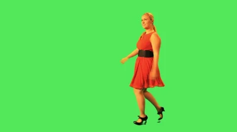 Female walking 動画素材 12141769